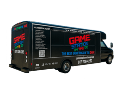 Game Station On The Go — 32ft mobile gaming truck